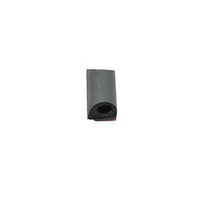 RV Seals - AP Products 018-224 D Seal With PSA Tape 1/2" x 3/8" x 50' - Black