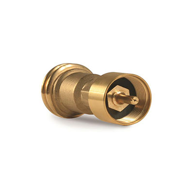 Propane Adapters - Camco Type 1 ACME To POL 1-Inch Disposable Cylinder Brass Adapter