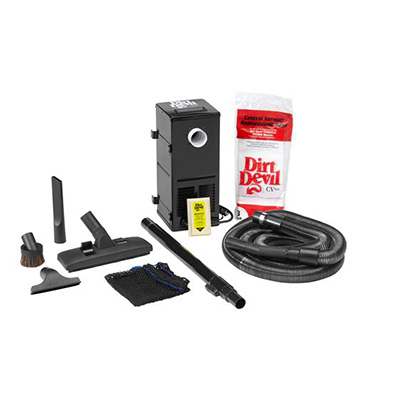 RV Central Vac - H-P Products CV1500 Dirt Devil Central Vacuum With HEPA Bag Filtration