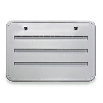 RV Refrigerator Sidewall Vent - Norcold 621156PW Large Vent Access Door - White