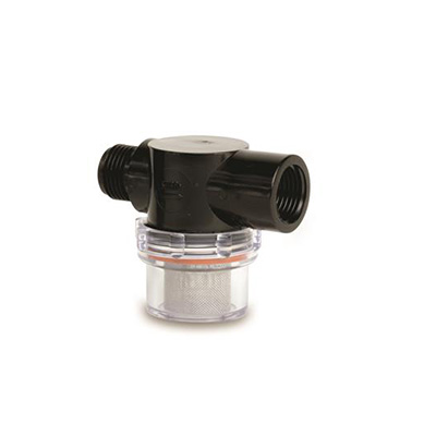 RV Water Pump Strainer - SHURflo - 1/2" NPSM Inlet & Outlet