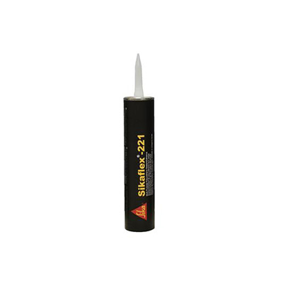 Adhesive Caulking - SIKAFLEX-221 Polyurethane Adhesive Sealant 10.4 Ounce Tube - Black