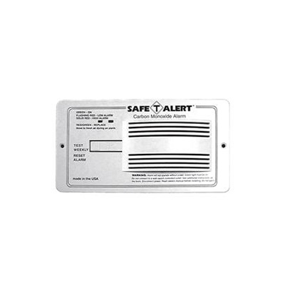 RV Carbon Monoxide Detector - Safe-T-Alert - Flush Mount - 65 Series - 12V - White