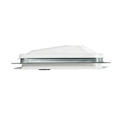 RV Roof Vent - Ventline - Ventadome - Non-Powered - Manual Open - White Lid