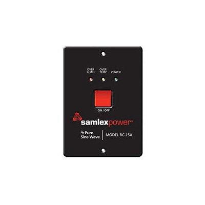 Power Inverter Remote Control - Samlex America RC-15A LED Lights Includes 15' Cable