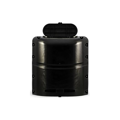 RV Propane Tank Cover - Camco - Single 20 Pound Tank - Polymer - Black