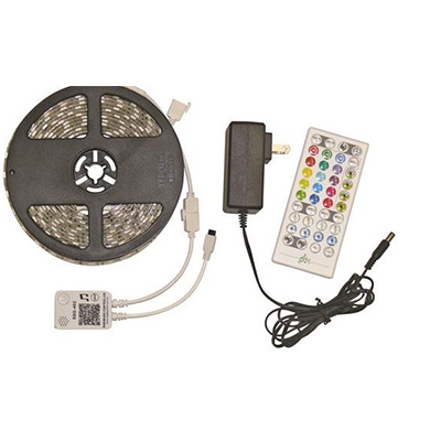 RV Awning Strip Lights - Valterra - LED - Bluetooth - Remote Control - 16.4'L - Multicolour